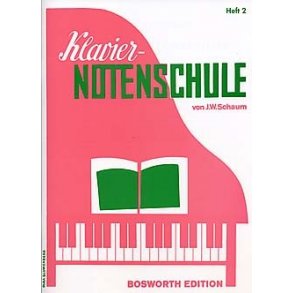 J.W. Schaum: Klavier-Notenschule Heft 2