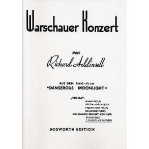 Richard Addinsell: Warsaw Concerto (2 Piano Score)