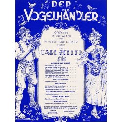 Carl Zeller: Schenkt Man Sich Rosen In Tirol (Sopran/Tenor)