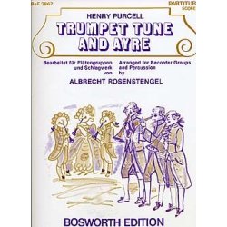 Henry Purcell: Trumpet Tune And Ayre (Recorder Ensemble)