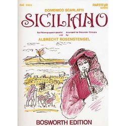 Domenico Scarlatti: Siciliano (Score/Parts)