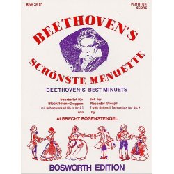 Beethoven's Sch&ouml;nste Menuette