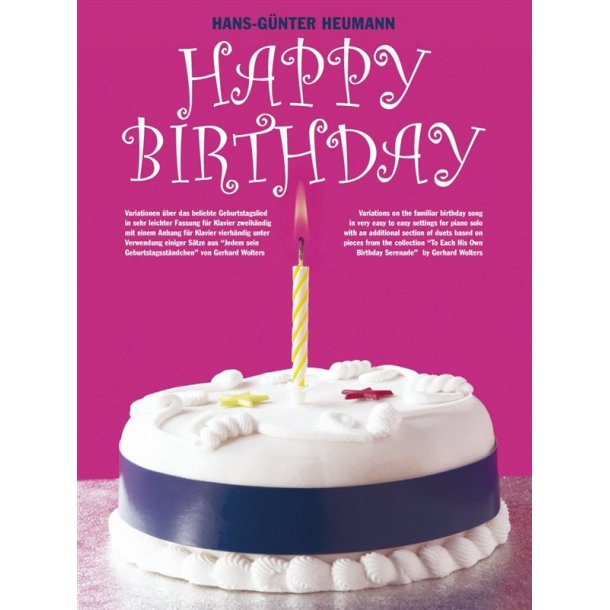 Hans-Gunter Heumann: Happy Birthday