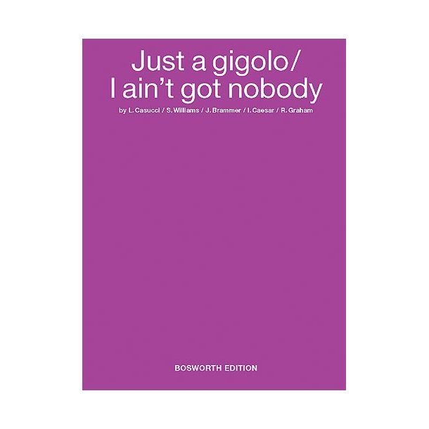 Louis Prima: Just A Gigolo / I Ain't Got Nobody