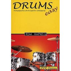 Tom Hapke: Drums (Easy) - P&auml;dagogisches Lehrkonzept f&uuml;r Schlagzeug (Book/DVD)