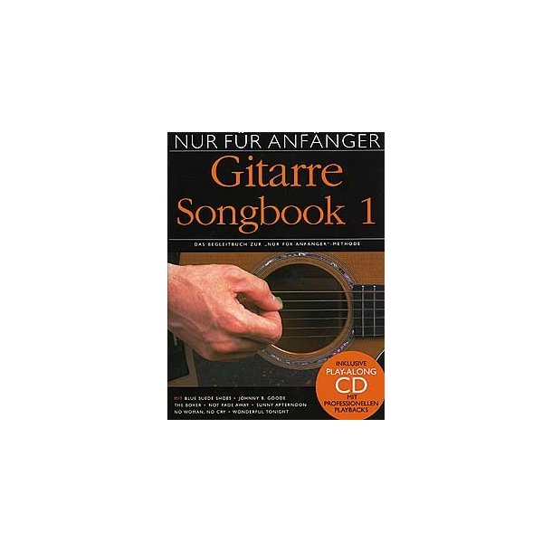 Nur Fr Anfnger: Gitarre Songbook 1 (Book/CD)