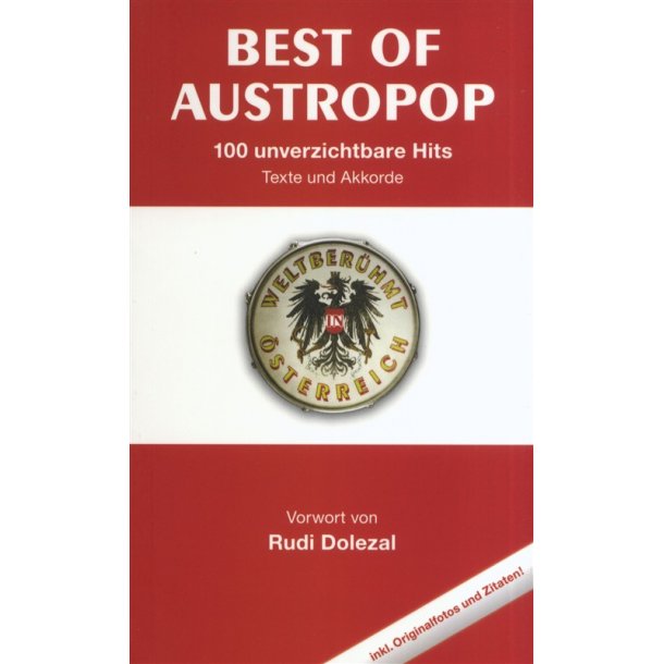 Best Of Austropop - 100 Unverzichtbare Hits (Texte Und Akkorde)
