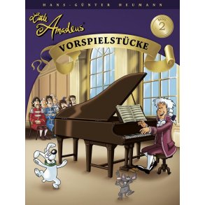 Hans-Günter Heumann: Little Amadeus - Vorspielstücke (Band 2)