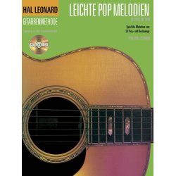 Hal Leonard Gitarrenmethode Leichte Pop Melodien