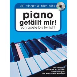 Piano Gefllt Mir! 50 Chart & Film Hits - Book/CD