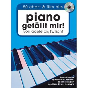 Piano Gefllt Mir! 50 Chart & Film Hits - Book/CD
