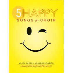 5 Happy Songs For Choir - SAB (Vocal Parts)