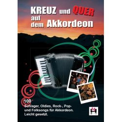Kreuz Und Quer Auf Dem Akkordeon