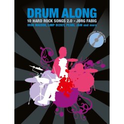 Drum Along - 10 Hard Rock Songs 2.0 (Book/CD)