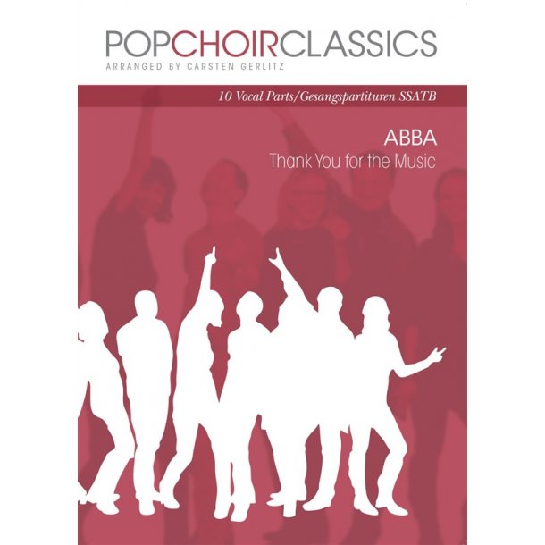 Pop Choir Classics: ABBA - Thank You For The Music (SSATB)