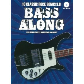 Bass Along: 10 Classic Rock Songs 3.0 (Book/CD)