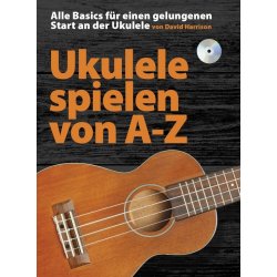 Ukulele Spielen Von A-Z (German Language Edition) (Book/CD)