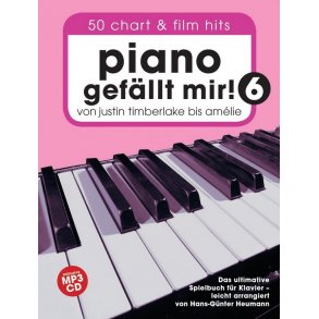 Piano Gefällt Mir! 50 Chart Und Film Hits - Band 6 (Book/CD)