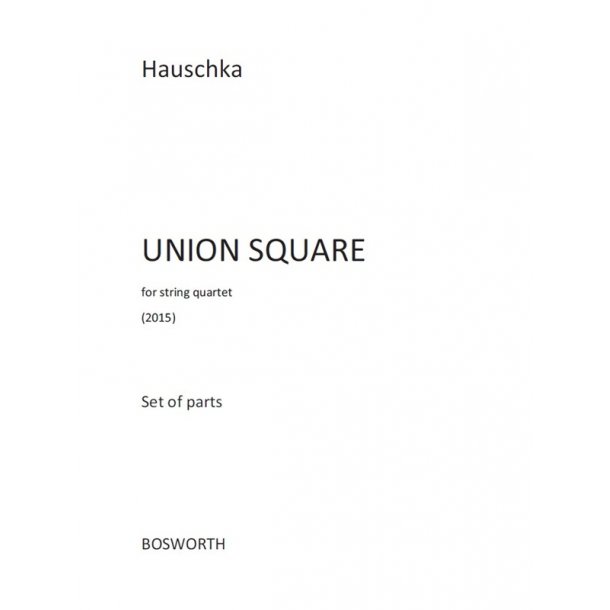 Hauschka: Union Square (Parts)