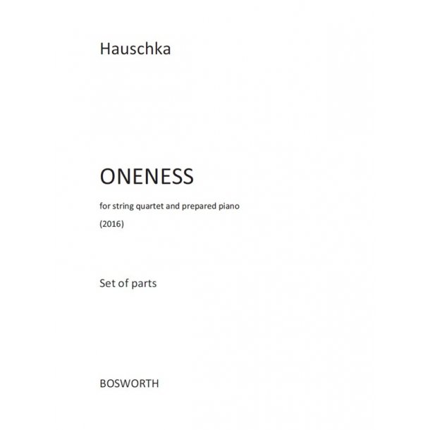 Hauschka: Oneness (Parts)