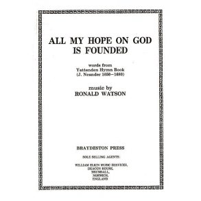 Ronald Watson: All My Hope On God (SATB)