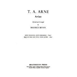 T.A. Arne: Why So Pale And Wan, Fond Lover?