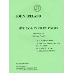 John Ireland: Five Sixteenth Century Poems