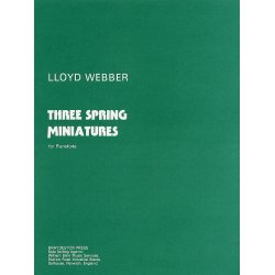 William Lloyd Webber: Three Spring Miniatures