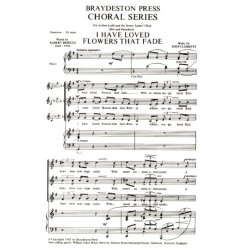 John Clements: I Have Loved Flowers That Fade