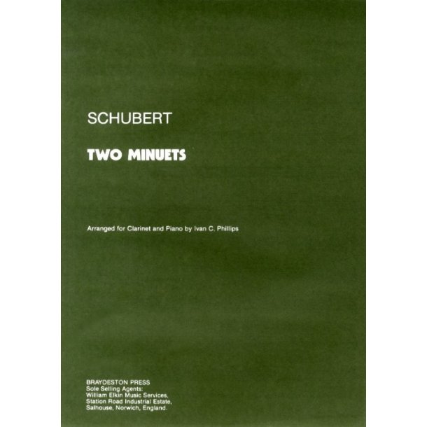 Franz Schubert: Two Minuets