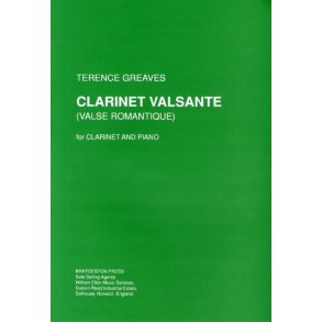 Terence Greaves: Clarinet Valsante