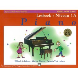 Alfred's Basic Piano Library: Piano Lesboek - Niveau 1A (Book/CD) (Dutch Language)