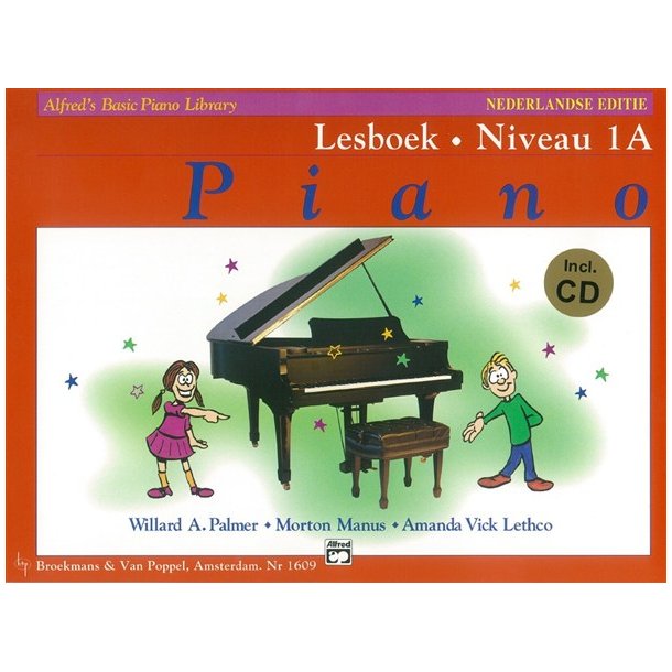 Alfred's Basic Piano Library: Piano Lesboek - Niveau 1A (Book/CD) (Dutch Language)
