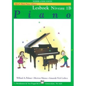 Alfred's Basic Piano Library: Lesboek Niveau 1B (Dutch Edition)