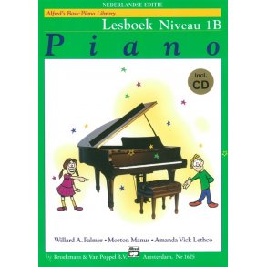 Alfred's Basic Piano Library: Piano Lesboek - Niveau 1B (Book/CD) (Dutch Language)