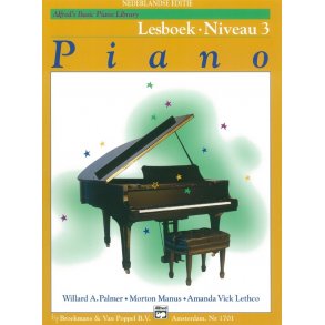 Alfred's Basic Piano Library: Piano Lesboek - Niveau 3 (Dutch Language)