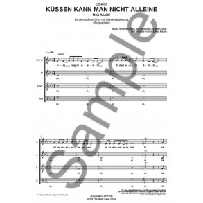 Raabe Küsse Kan Man Nicht Piano