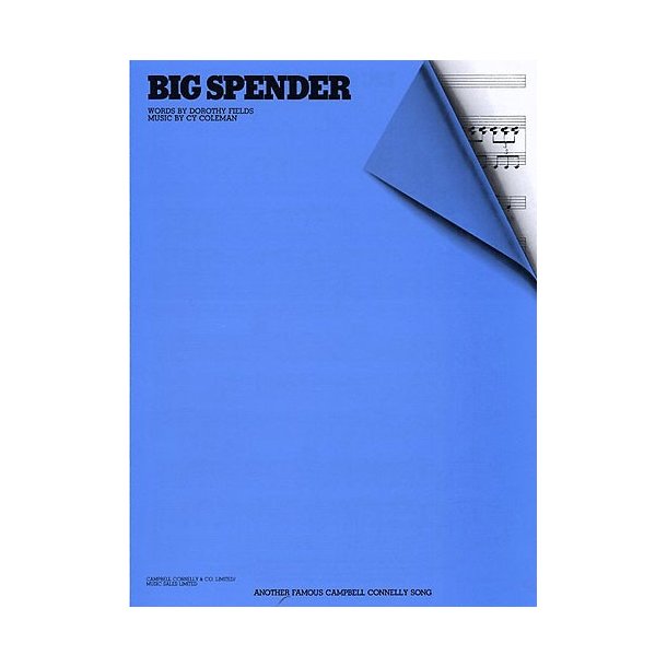 Cy Coleman: Big Spender (PVG)