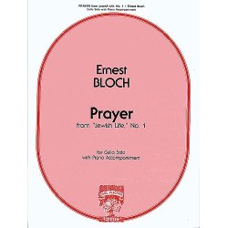 Ernest Bloch: Prayer (From Jewish Life No.1)
