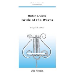 CLARKE HERBERT BRIDE OF THE WAVES TRUMPET & PIANO REDUCTION BOOK