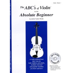 Janice Tucker Rhoda: The ABC's Of Violin Book 1 - Absolute Beginner