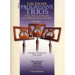 Progressive Trios - 26 Trios For Any Combination Of String Instruments (Bass)
