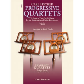 Progressive Quartets For Strings - Viola