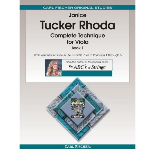 Janice Tucker Rhoda: Complete Technique For Viola - Book 1