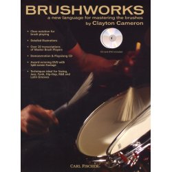 Clayton Cameron: Brushworks (Book/DVD/CD)