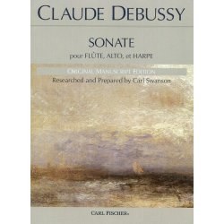 Claude Debussy: Sonate Pour Flute, Alto, Et Harpe