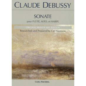 Claude Debussy: Sonate Pour Flute, Alto, Et Harpe