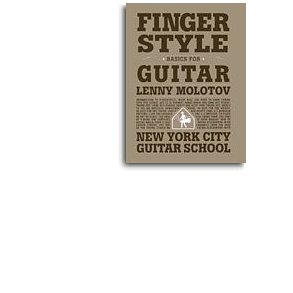 MOLOTOV LENNY NEW YORK CITY GUITAR SCHOOL FINGERSTYLE BASICS GTR BOOK