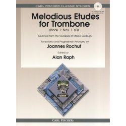 Marco Bordogni: Melodious Etudes For Trombone - Book 1