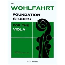 Wohlfahrt Foundation Studies For The Viola Volume 2: Book And DVD